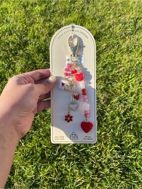 Eye candy Los Angeles Red Sweetheart Bag Charm